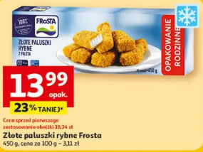 Złote paluszki rybne Frosta