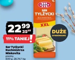 Ser Tylżycki Kuchmistrza Mlekovita plastry