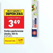 Folia spożywcza Zosia
