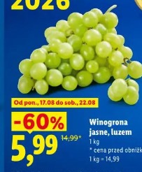 Winogrona jasne