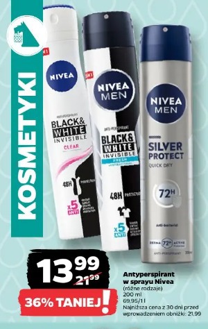 Antyperspirant w sprayu Nivea