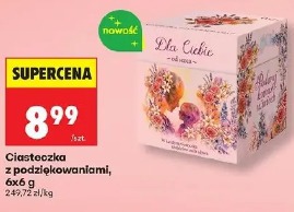 Ciasteczka z podziękowaniami