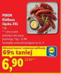 Pikok Kiełbasa śląska XXL
