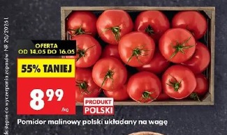 Pomidor malinowy polski układany
