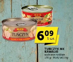 Tuńczyk MK kawałki