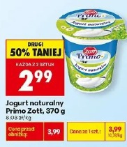 Jogurt naturalny Primo Zott