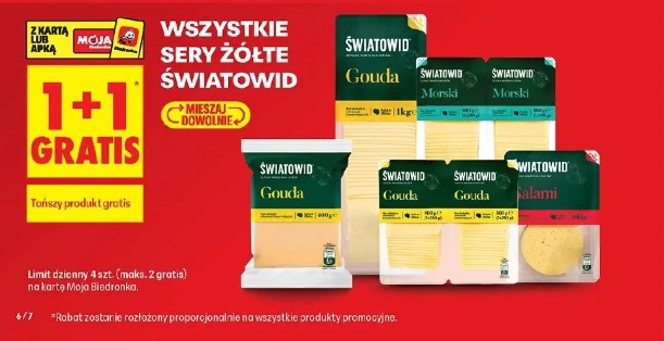 Wszystkie sery żółte światowid