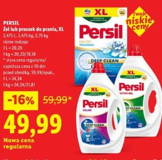 Persil Żel lub proszek do prania, XL