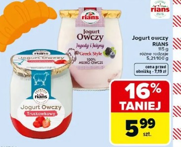 Jogurt owczy RIANS 