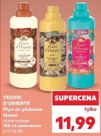 Tesori d'Oriente Płyn do płukania tkanin różne rodzaje