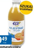 Sok pomarańczowy z miąższem Eco+