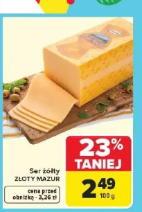 Ser żółty ZŁOTY MAZUR