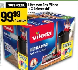 Ultramax Box Vileda + 3 ściereczki