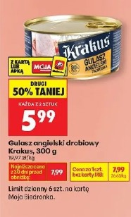 Gulasz angielski drobiowy Krakus