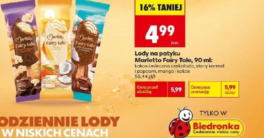 Lody na patyku Marletto Fairy Tale
