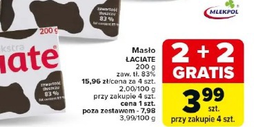 Masło ekstra Łaciate