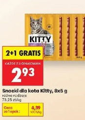 Snaki dla kota Kitty