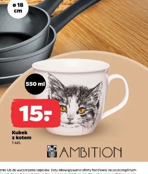 Kubek z kotem Ambition