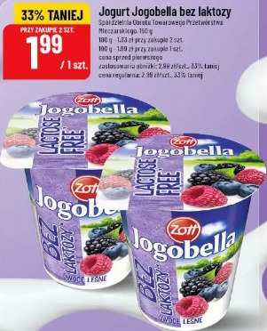 Jogurt Jogobella bez laktozy