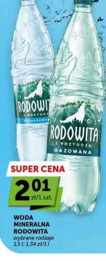 Woda mineralna Rodowita