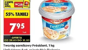 Twaróg sernikowy Président