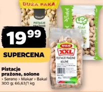 Pistacje prażone, solone