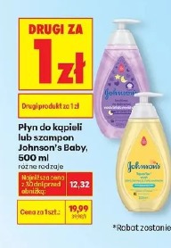 Płyn do kąpieli lub szampon Johnson’s Baby