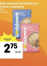 Płatki owsiane błyskawiczne, górskie Codzienny