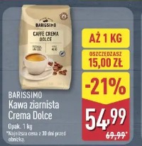 Barissimo Kawa ziarnista Crema Dolce