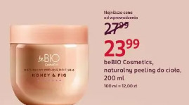 beBIO Cosmetics, naturalny peeling do ciała