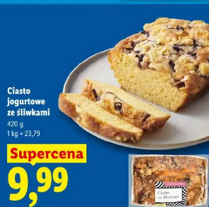 Ciasto jogurtowe ze śliwkami