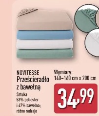 Novitesse Prześcieradło z bawełną