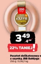 Pasztet delikatesowy extra z szynką JBB Bałdyga