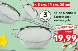 Spice & Soul Zestaw sitek kuchennych