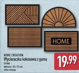 Home Creation Wycieraczka kokosowa z gumą