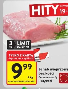 Schab wieprzowy bez kości