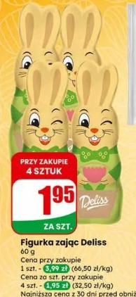 Figurka zając Deliss