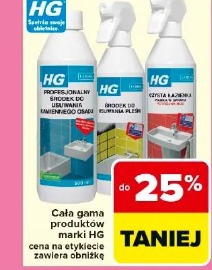 Cała gama produktów marki HG