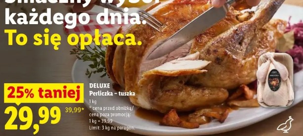 Deluxe Perliczka – tuszka