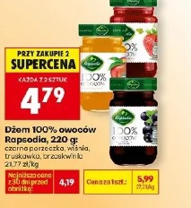 Dżem 100% owoców Rapsodia