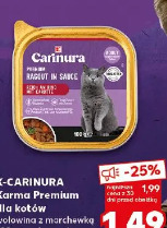 K-CARNURA Karma Premium dla kotów wołowina z marchewką