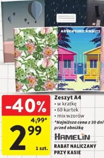 Zeszyt A4 Hamelin