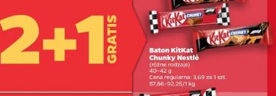 Baton KitKat Chunky Nestlé