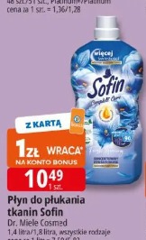 Płyn do płukania tkanin Sofin Dr. Miele Cosme