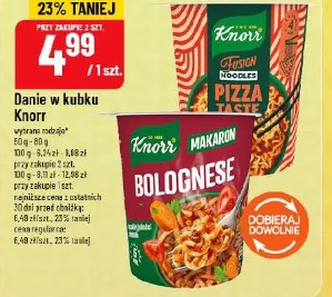 Danie w kubku Knorr