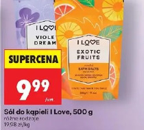 Sól do kąpieli I Love