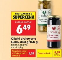 Oliwki drylowane Gallo