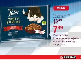 Purina Felix, karma pełnoporcjowa dla kotów