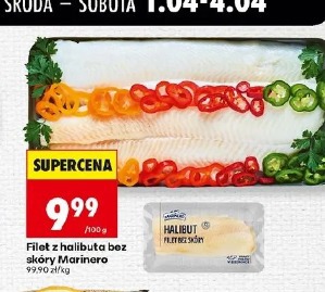 Filet z halibuta bez skóry Marinero