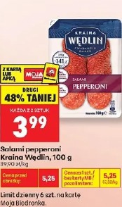 Salami pepperoni Kraina Wędlin
